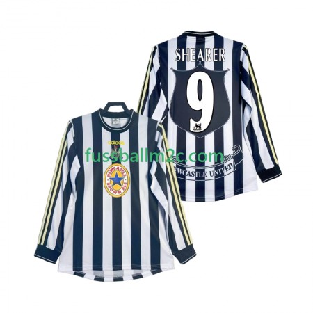 Fußballtrikots Newcastle United SHEARER 9 1999 Retro Heim Trikotsatz 1997 Langarm Fußballtrikots Newcastle United SHEARER 9 1999 Retro Heim Trikotsatz 1997 Langarm